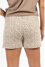 21Jewelz Jeans shortje met lichte panterprint