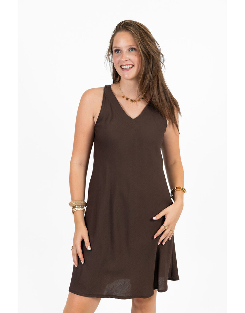 21Jewelz Bruine jurk met strik