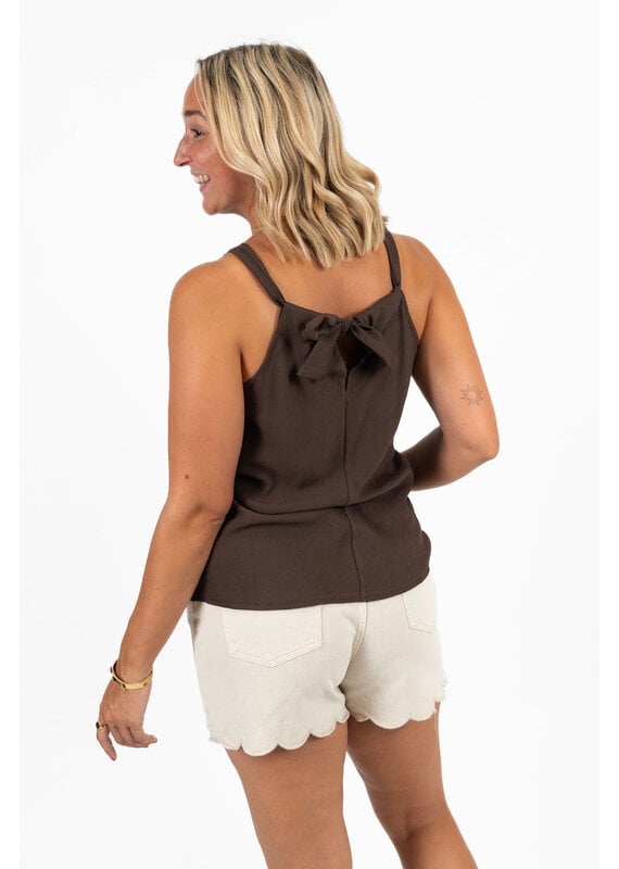 21Jewelz Bruine top met strik