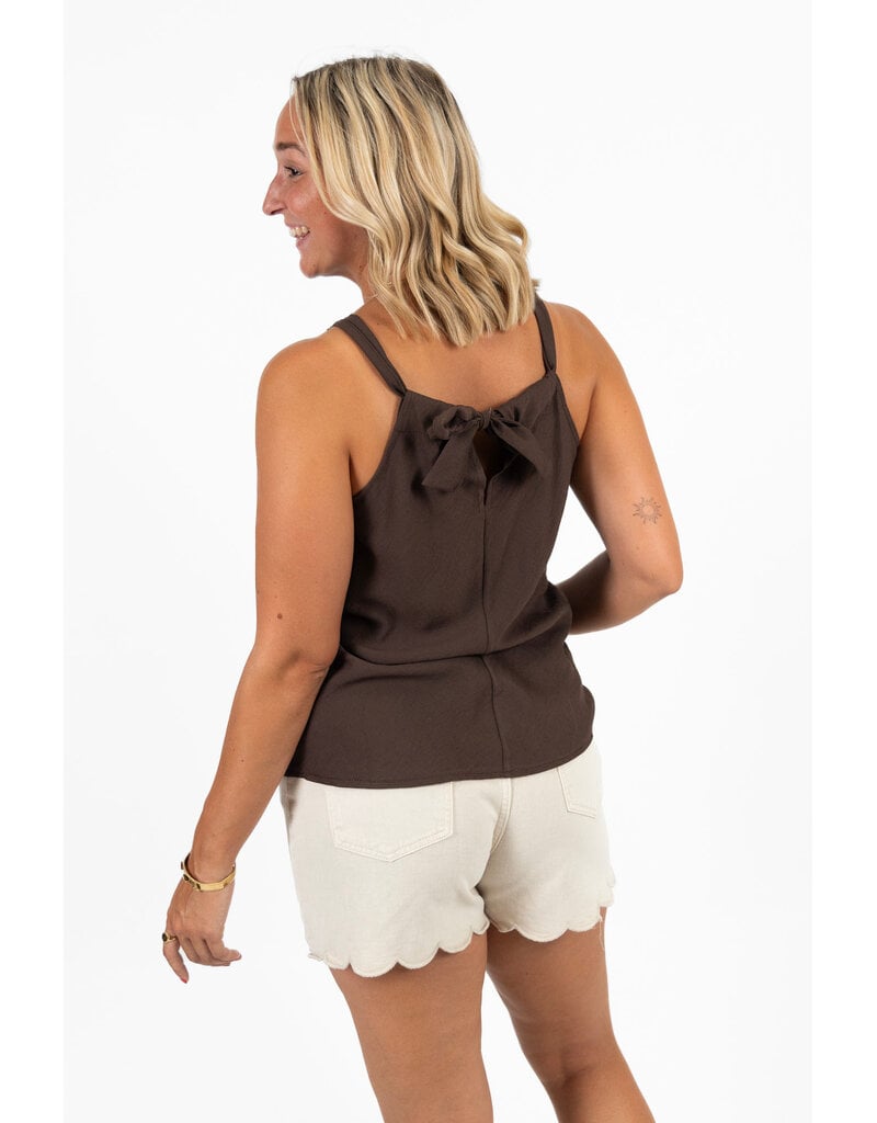 21Jewelz Bruine top met strik