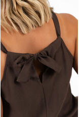 21Jewelz Bruine top met strik