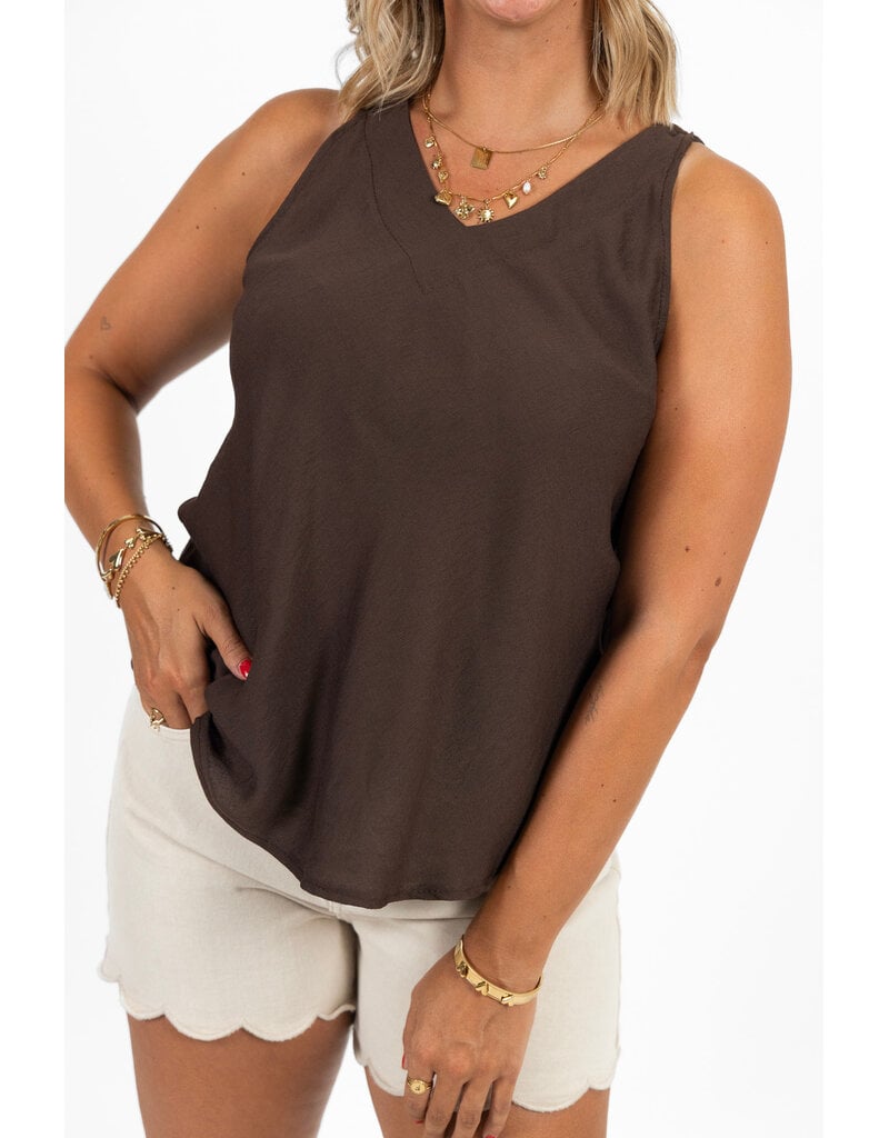 21Jewelz Bruine top met strik