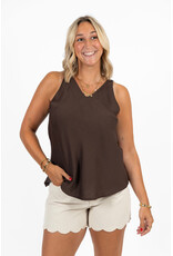 21Jewelz Bruine top met strik