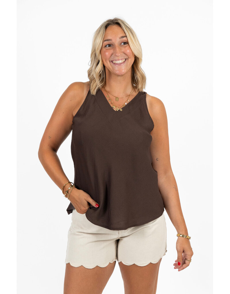 21Jewelz Bruine top met strik