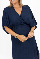21Jewelz Losvallende zomer jurk - donkerblauw