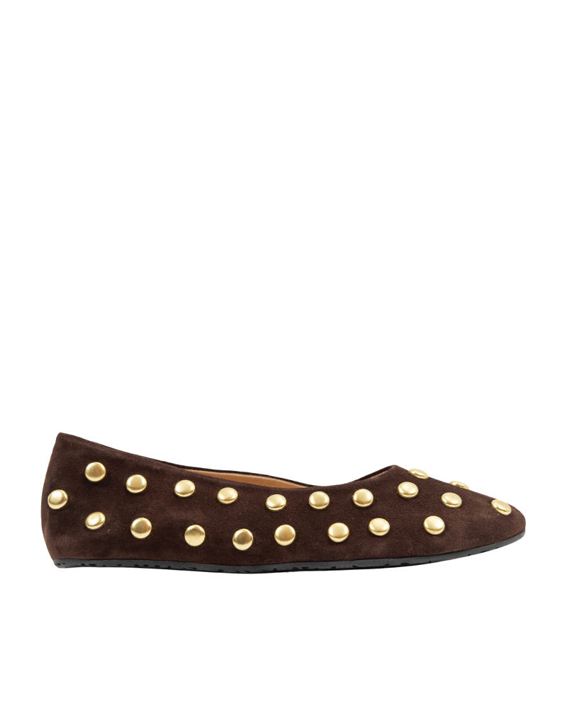 Babouche Babouche | Loafer Bling - dark brown