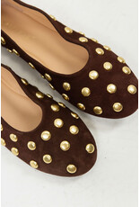 Babouche Babouche | Loafer Bling - dark brown