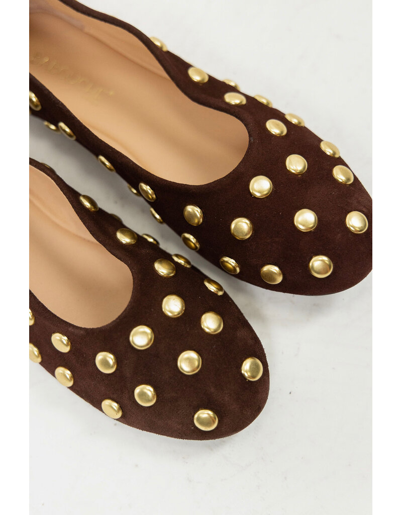 Babouche Babouche | Loafer Bling - dark brown