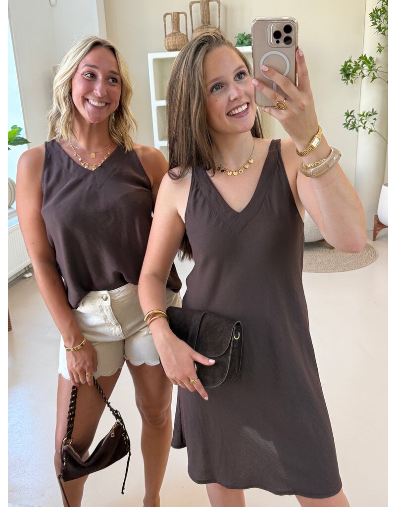 21Jewelz Bruine top met strik