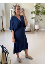 21Jewelz Losvallende zomer jurk - donkerblauw
