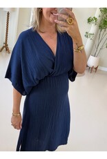21Jewelz Losvallende zomer jurk - donkerblauw