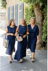 21Jewelz Losvallende zomer jurk - donkerblauw