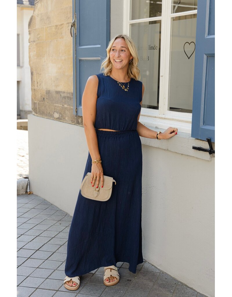 21Jewelz Co-ord set - donkerblauw