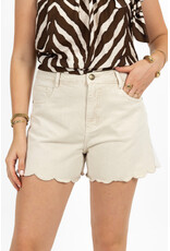 21Jewelz Shortje met zigzag zoom - ecru
