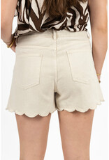 21Jewelz Shortje met zigzag zoom - ecru