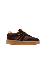Babouche Babouche | Sneaker Jilly - dark brown/gold