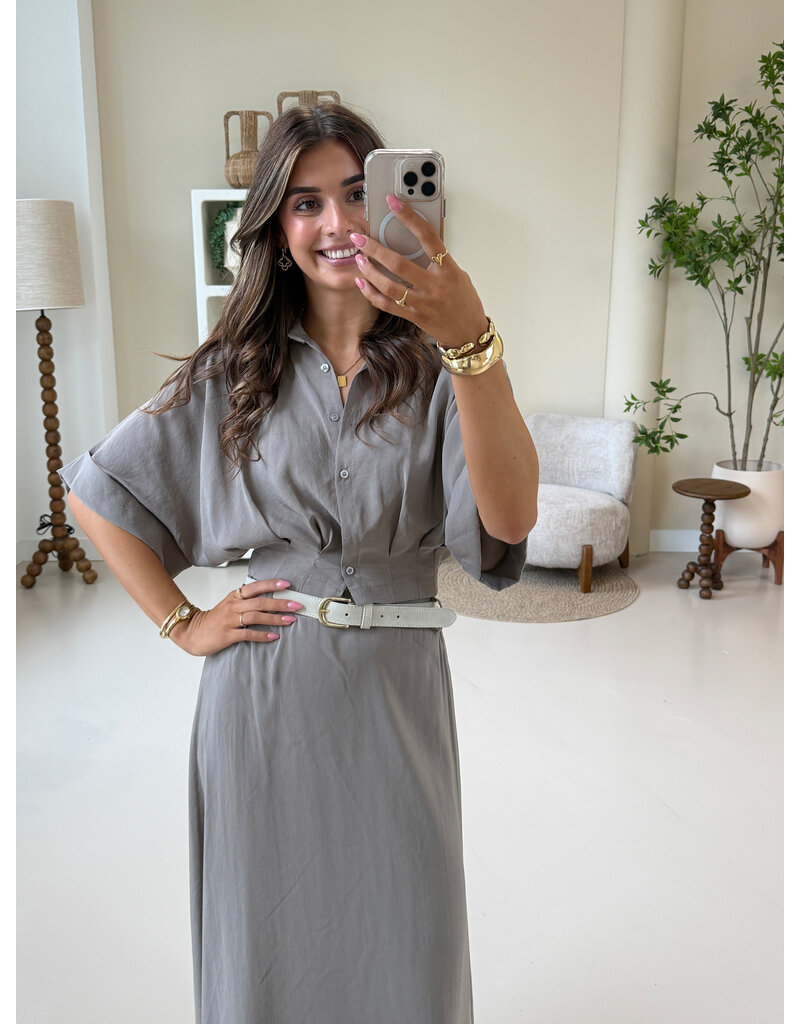 21Jewelz Blousje met elastiek - taupe
