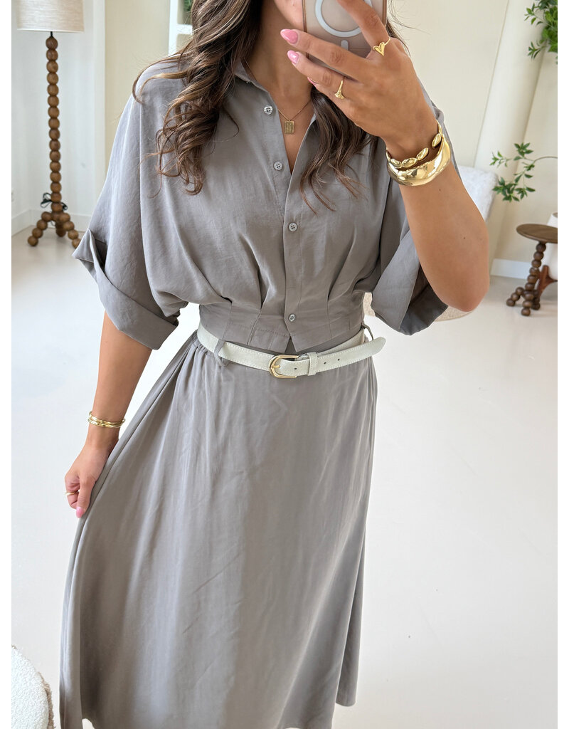 21Jewelz Blousje met elastiek - taupe