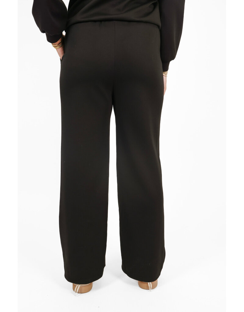 21Jewelz Co-ord set met casual straight leg jogger - zwart