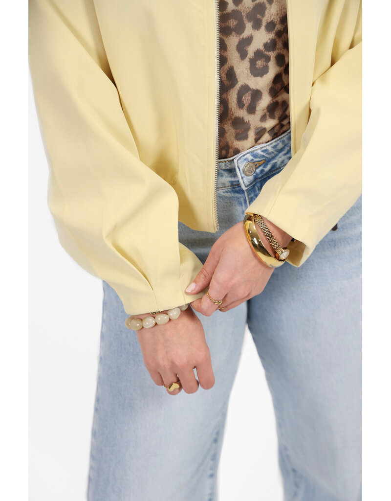 21Jewelz Basic bomber jasje - geel