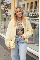 21Jewelz Basic bomber jasje - geel