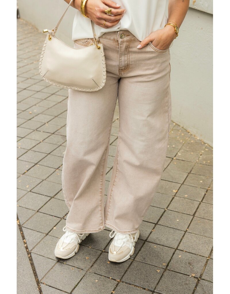 21Jewelz Balloon jeans - washed beige