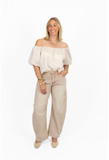 21Jewelz Balloon jeans - washed beige