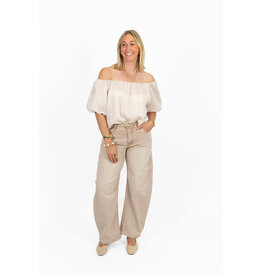 21Jewelz Balloon jeans - washed beige