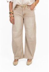 21Jewelz Balloon jeans - washed beige