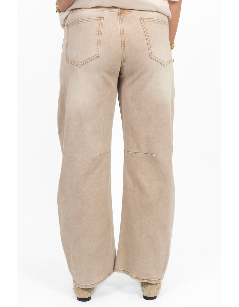 21Jewelz Balloon jeans - washed beige
