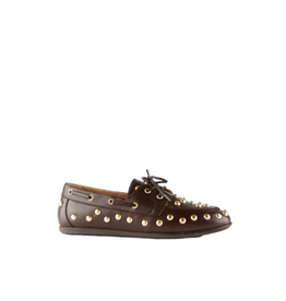 DWRS DWRS | Latty big studs - dark brown