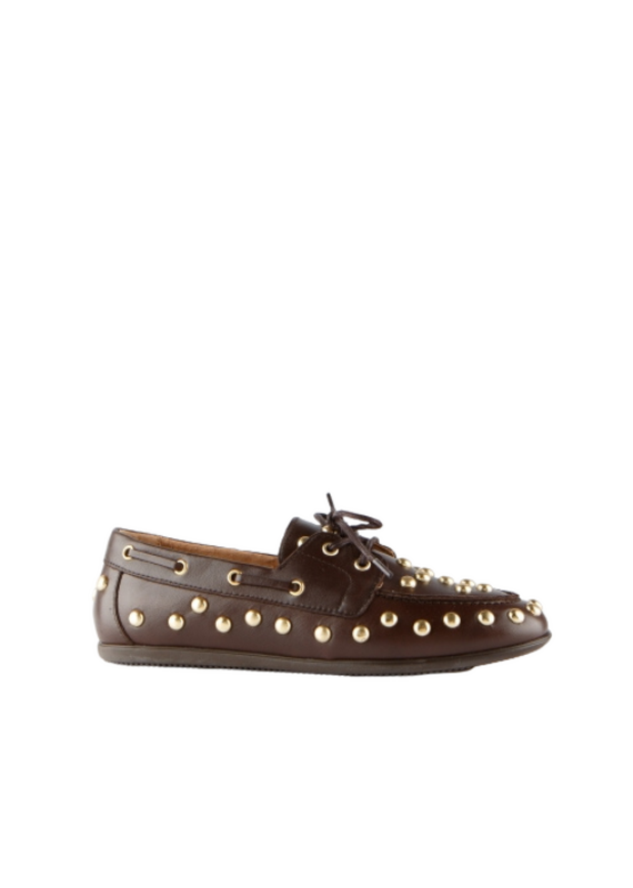 DWRS DWRS | Latty big studs - dark brown