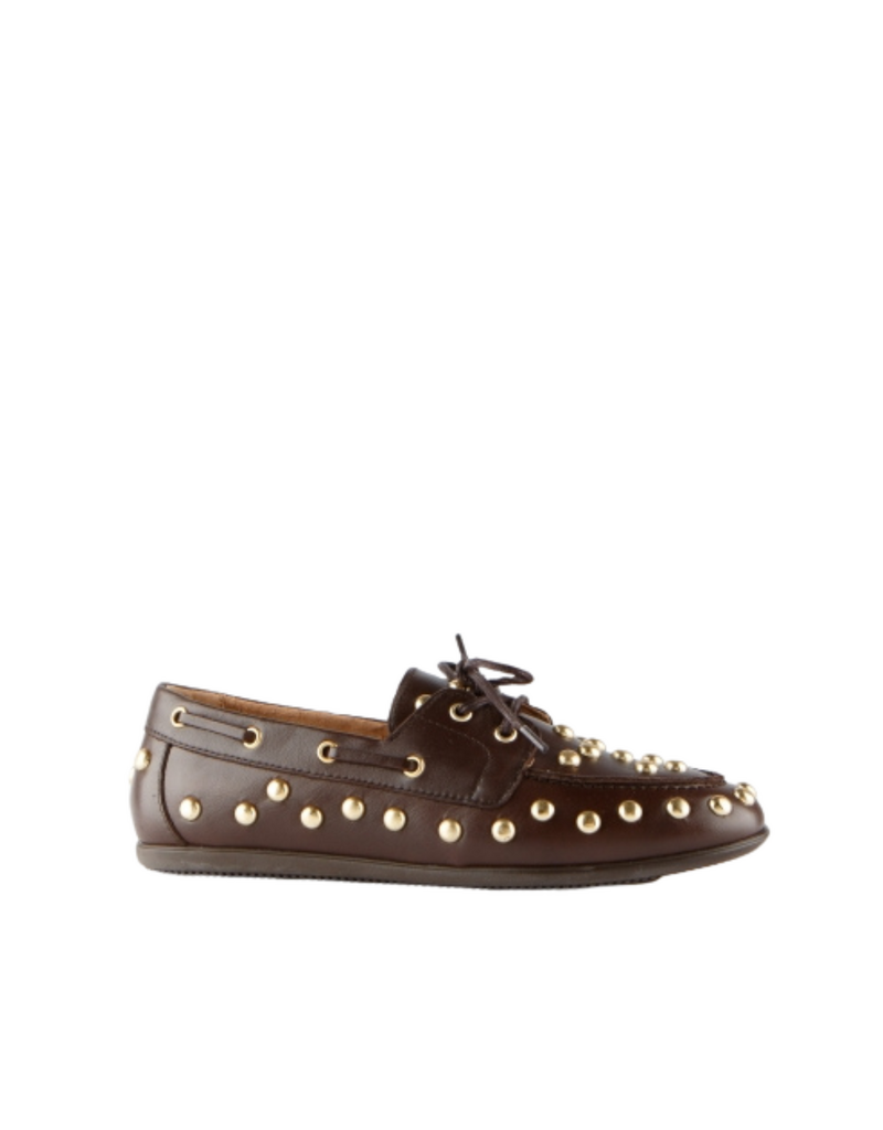 DWRS DWRS | Latty big studs - dark brown