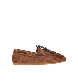 Tango Tango | Jeanne moccasin - cognac fantasy suede