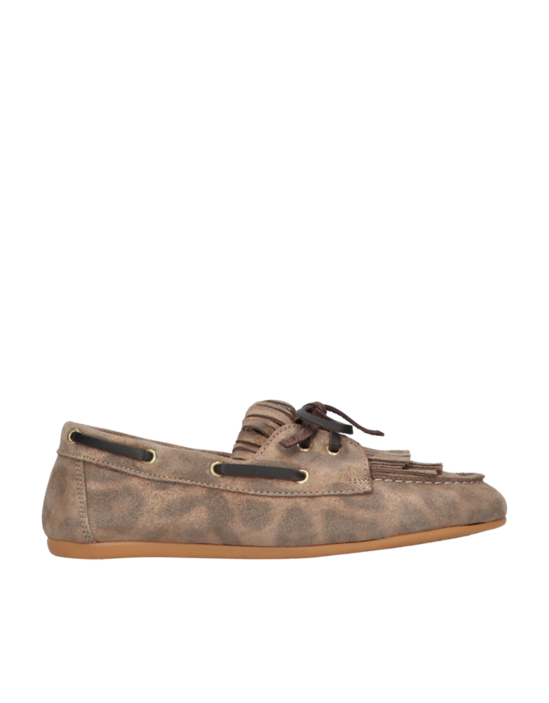 Tango Tango | Jeanne moccasin - taupe fantasy suede