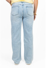 21Jewelz Gerafelde tall jeans - washed blauw