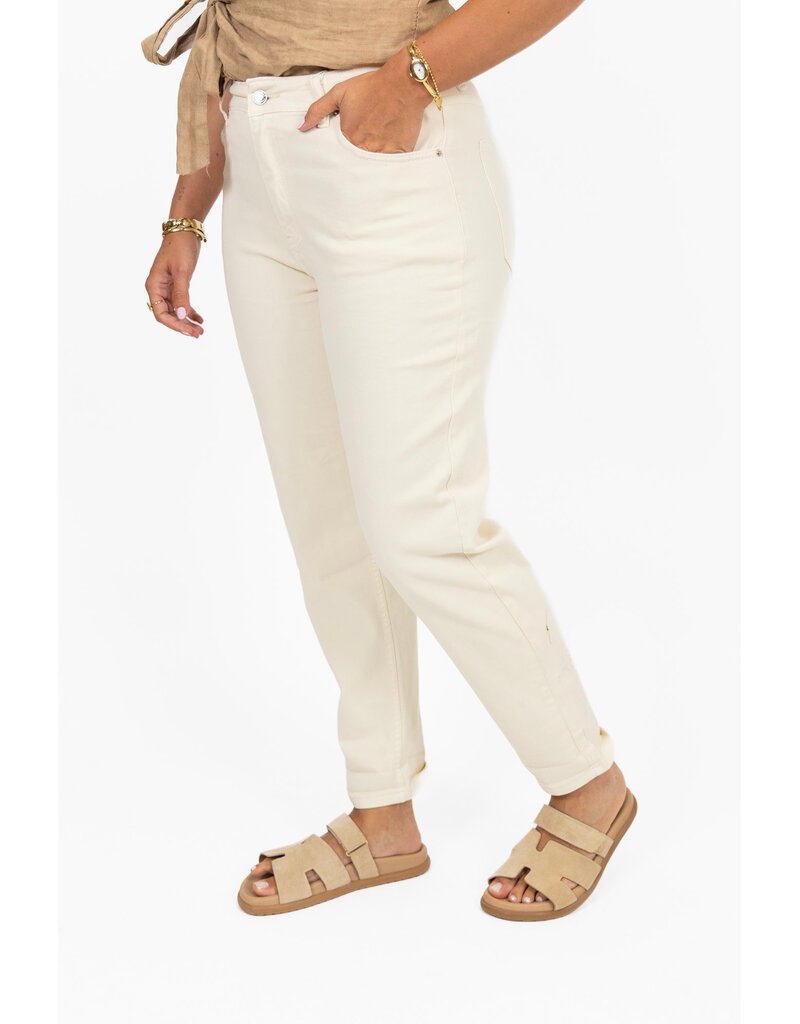 21Jewelz Mom fit jeans - beige