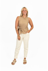 21Jewelz Mom fit jeans - beige