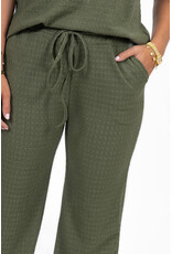 21Jewelz Losvallende co-ord set met pofmouwtjes - groen
