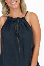 21Jewelz Jurkje met spaghettibandjes - donkerblauw