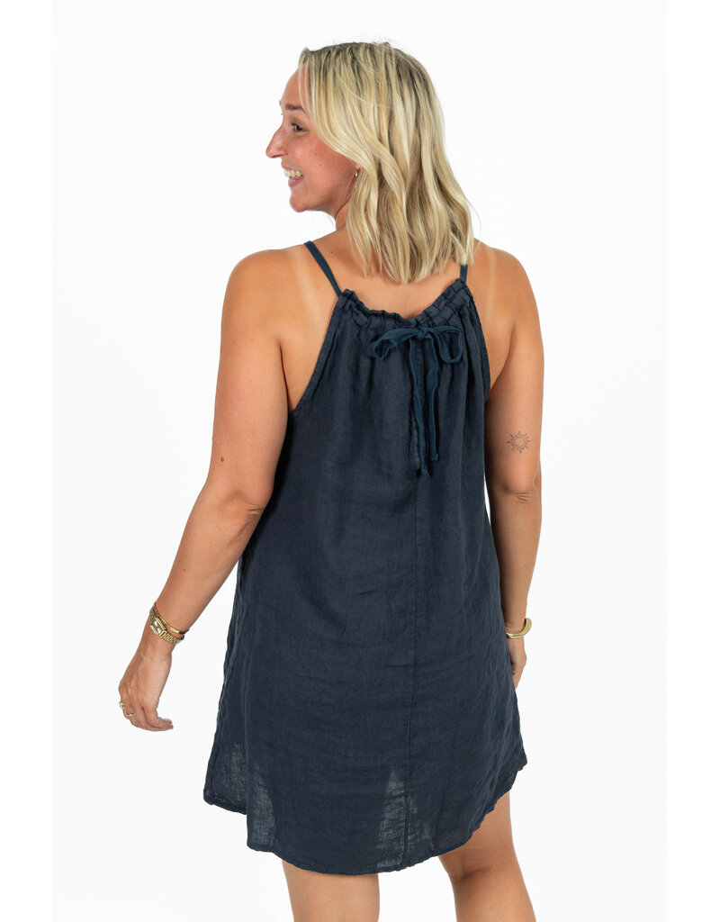 21Jewelz Jurkje met spaghettibandjes - donkerblauw