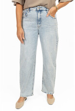 21Jewelz Destroyed barrel jeans - blauw