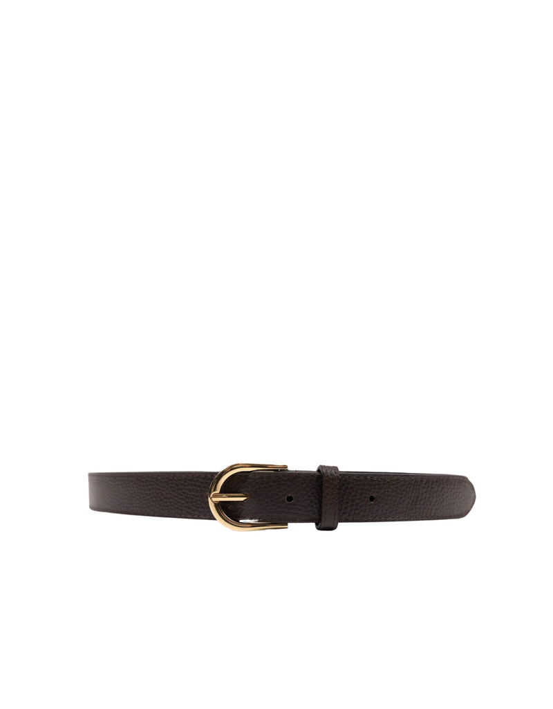 21Jewelz Musthave gold detailed riem - donkerbruin