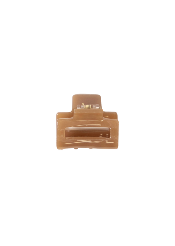 21Jewelz Mini haarklem - camel
