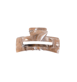 21Jewelz Grote haarklem - marmer taupe