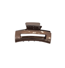 21Jewelz Effen grote haarklem - metallic bruin
