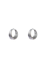 Go Dutch Label D&E | Bold double line - zilver