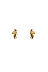 Go Dutch Label D&E - Small lily stud - goud