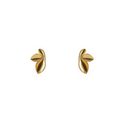 Go Dutch Label D&E - Small lily stud - goud