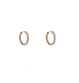 Go Dutch Label D&E | Pearl hoop - goud